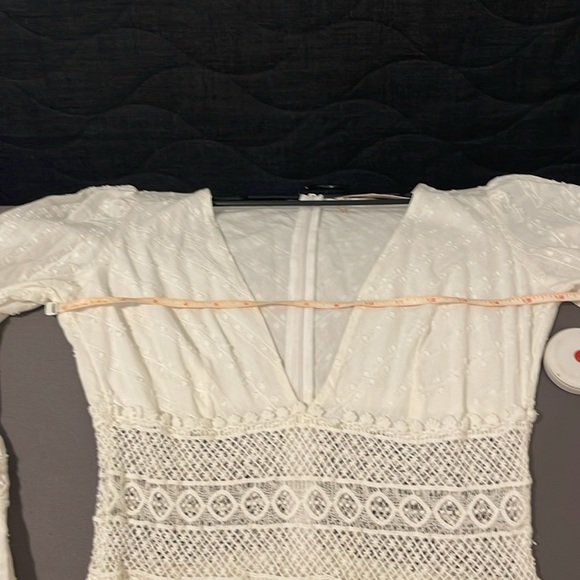 Free People Delightful Mini Dress in Ivory - Picture 8 of 8